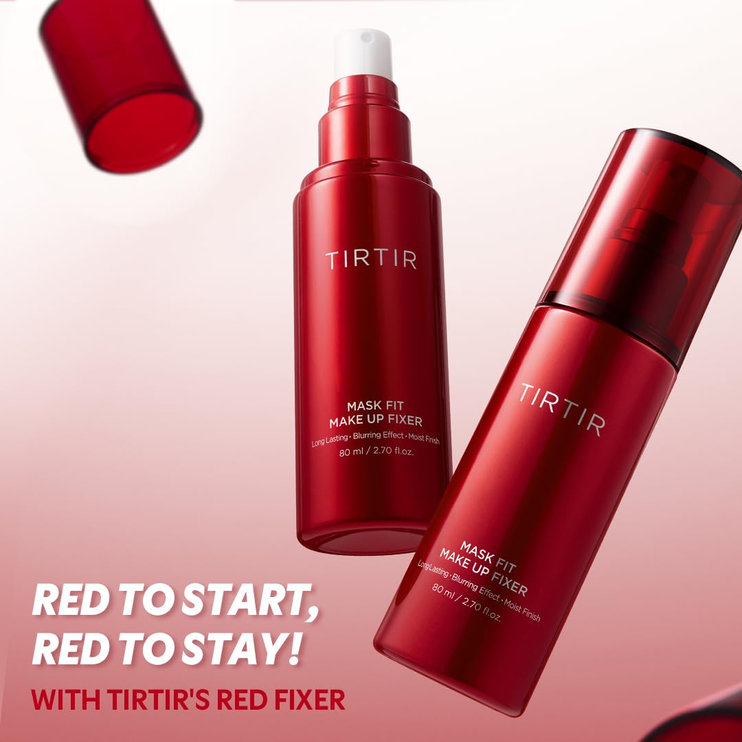 TIRTIR Mask Fit Makeup Fixer bottle and spray detail