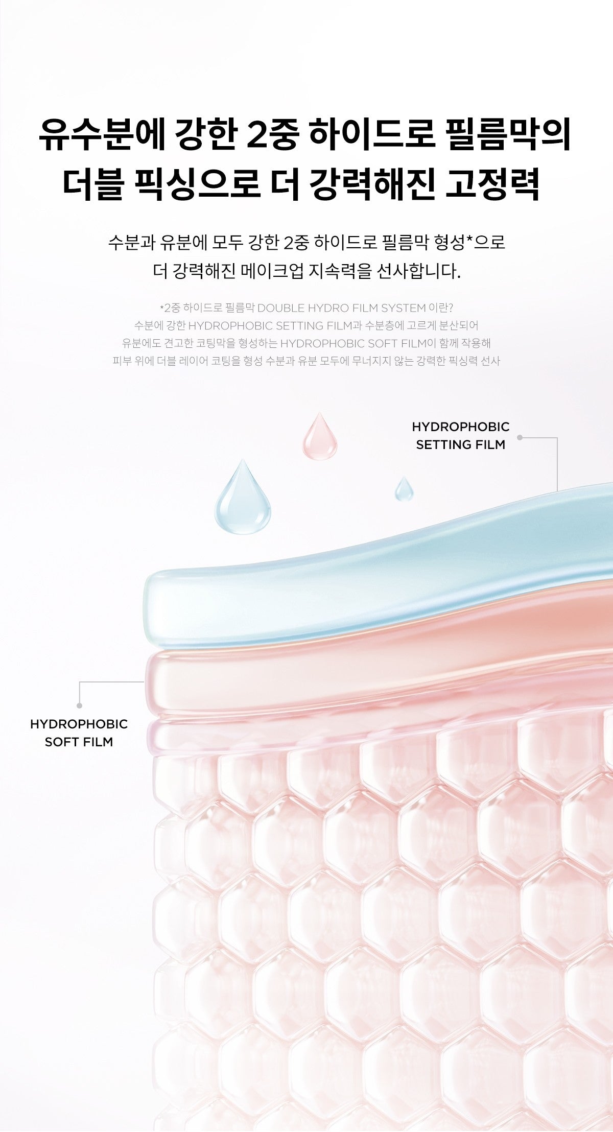 TIRTIR Peach Fixer 80mL double hydro film explanation - original Korean source