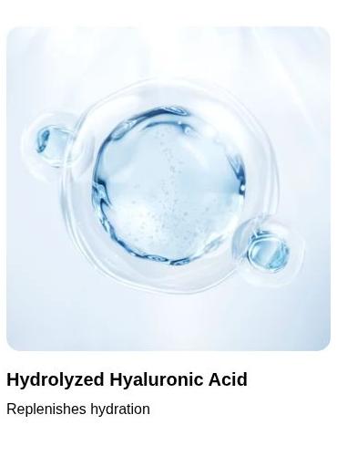 Torriden mask hydrolyzed hyaluronic acid ingredient panel