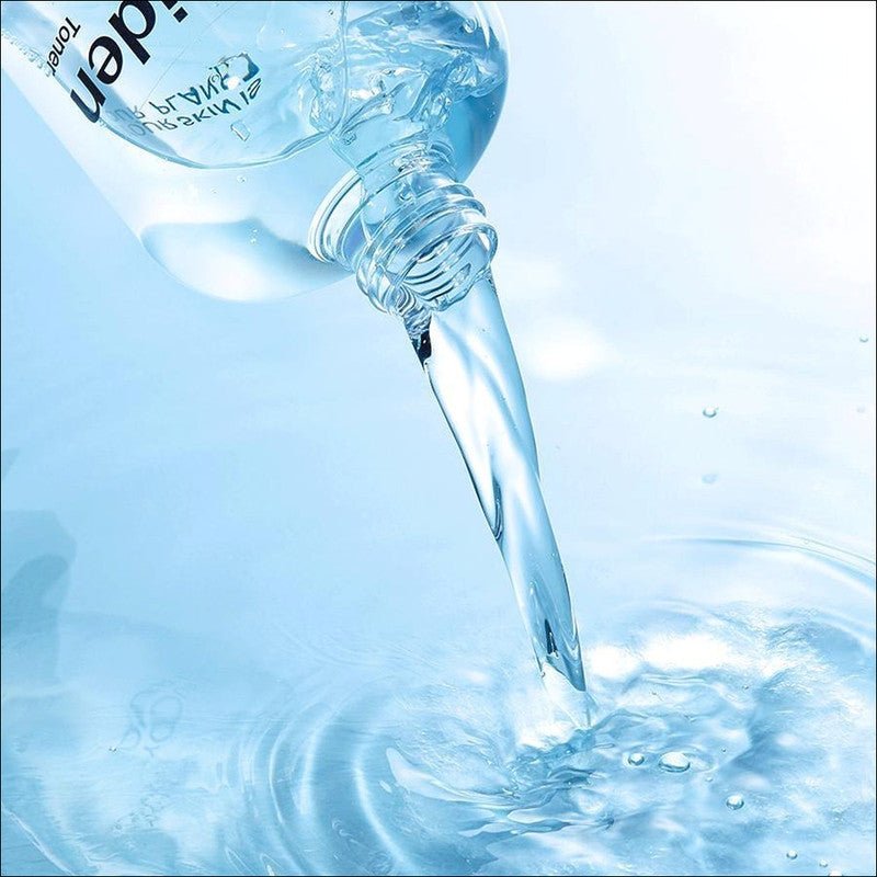 DIVE IN Toner watery liquid texture being poured