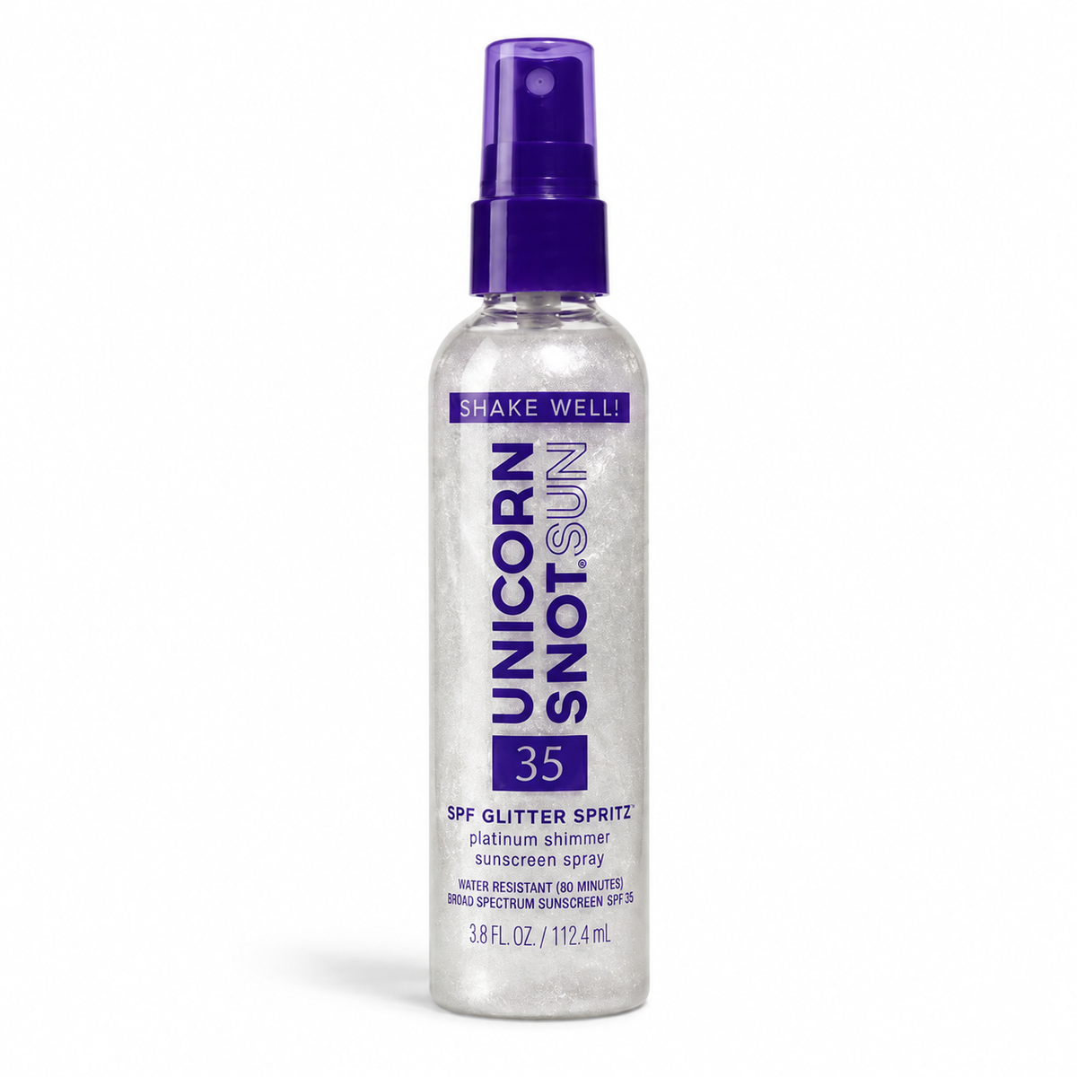 Unicorn Snot SPF 35 Glitter Spritz Sunscreen Spray