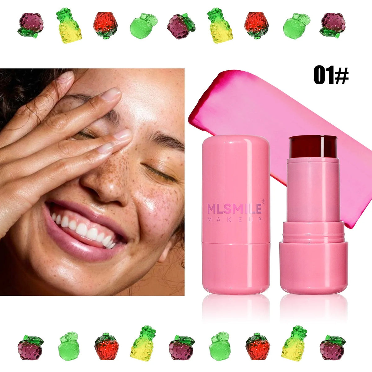 MLSMILE Water Jelly Lip & Cheek Tint Stick