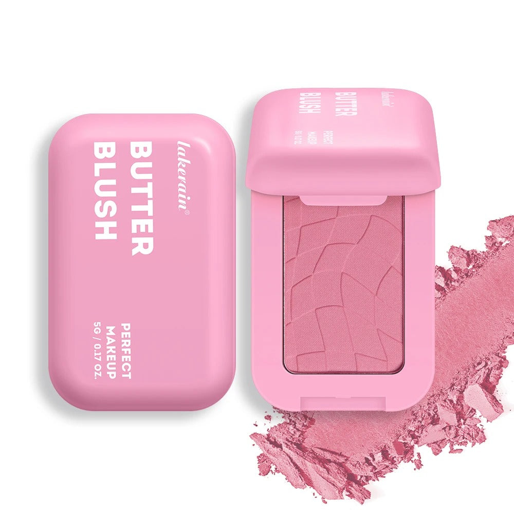 Lakerain Butter Blush Waterproof Long Lasting Powder Blush