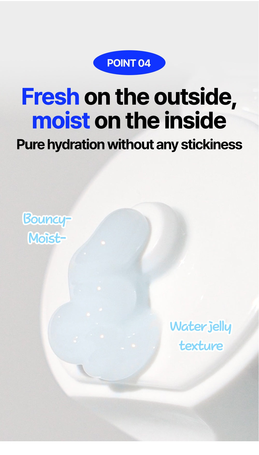 WELLAGE Real Hyaluronic Soothing 100 Cream water jelly texture official information