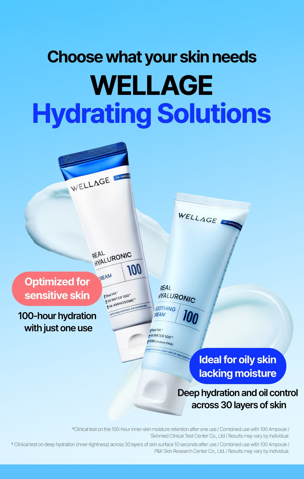 WELLAGE Real Hyaluronic Soothing 100 Cream cream comparison official information