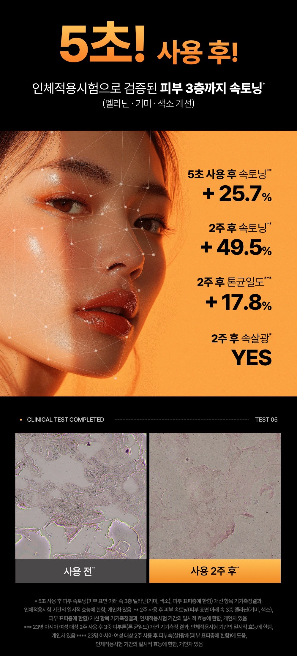 WELLAGE Hyper Toning Glowy 100 Ampoule toning test qualified official Korean information