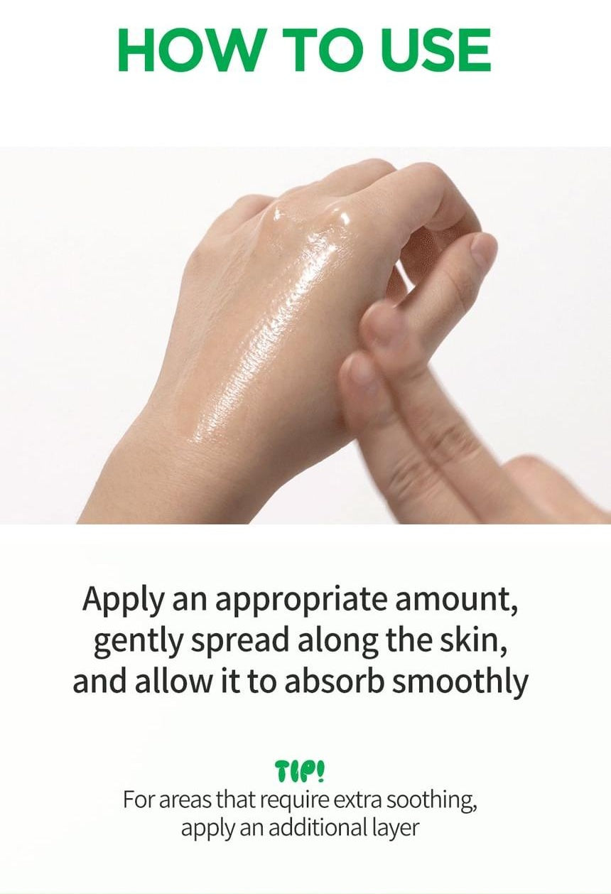 WELLAGE Real Cica Calming 95 Trouble Ampoule: Application instructions and layering tip