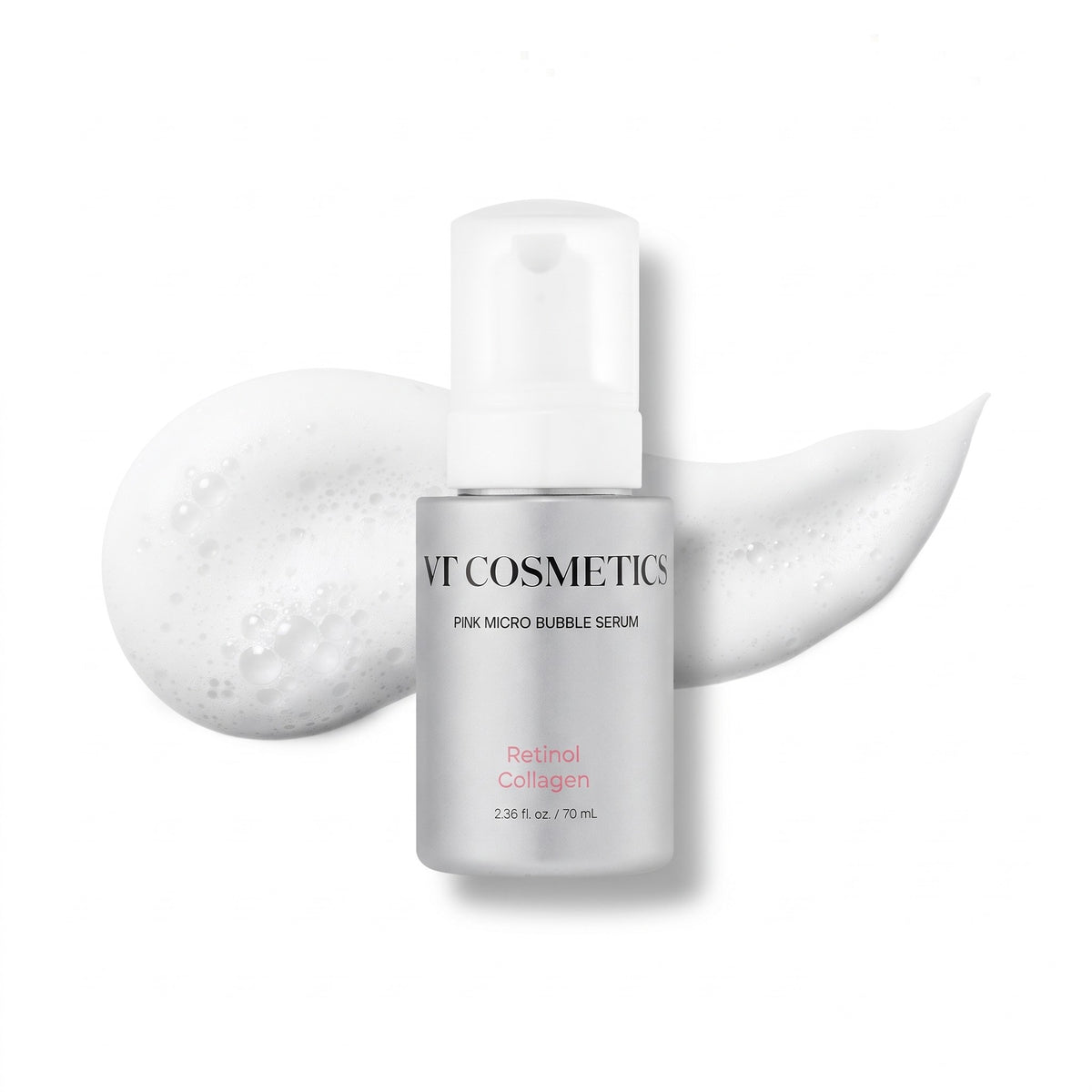 VT Retinol Collagen Pink Micro Bubble Serum 70ml - AHVTE