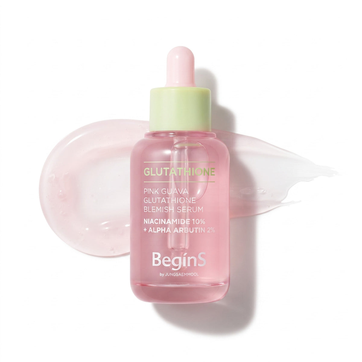 BeginS by JUNGSAEMMOOL Pink Guava Glutathione Blemish Serum 30ml - AHVTE