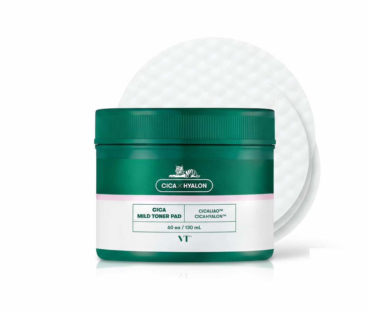 VT Cica Mild Toner Pad 60 Pads - AHVTE
