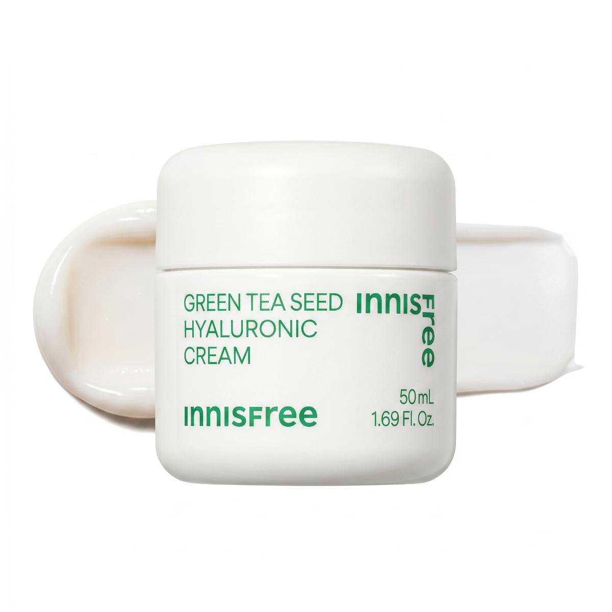 Innisfree Green Tea Hyaluronic Moisturizing Cream 50ml - AHVTE