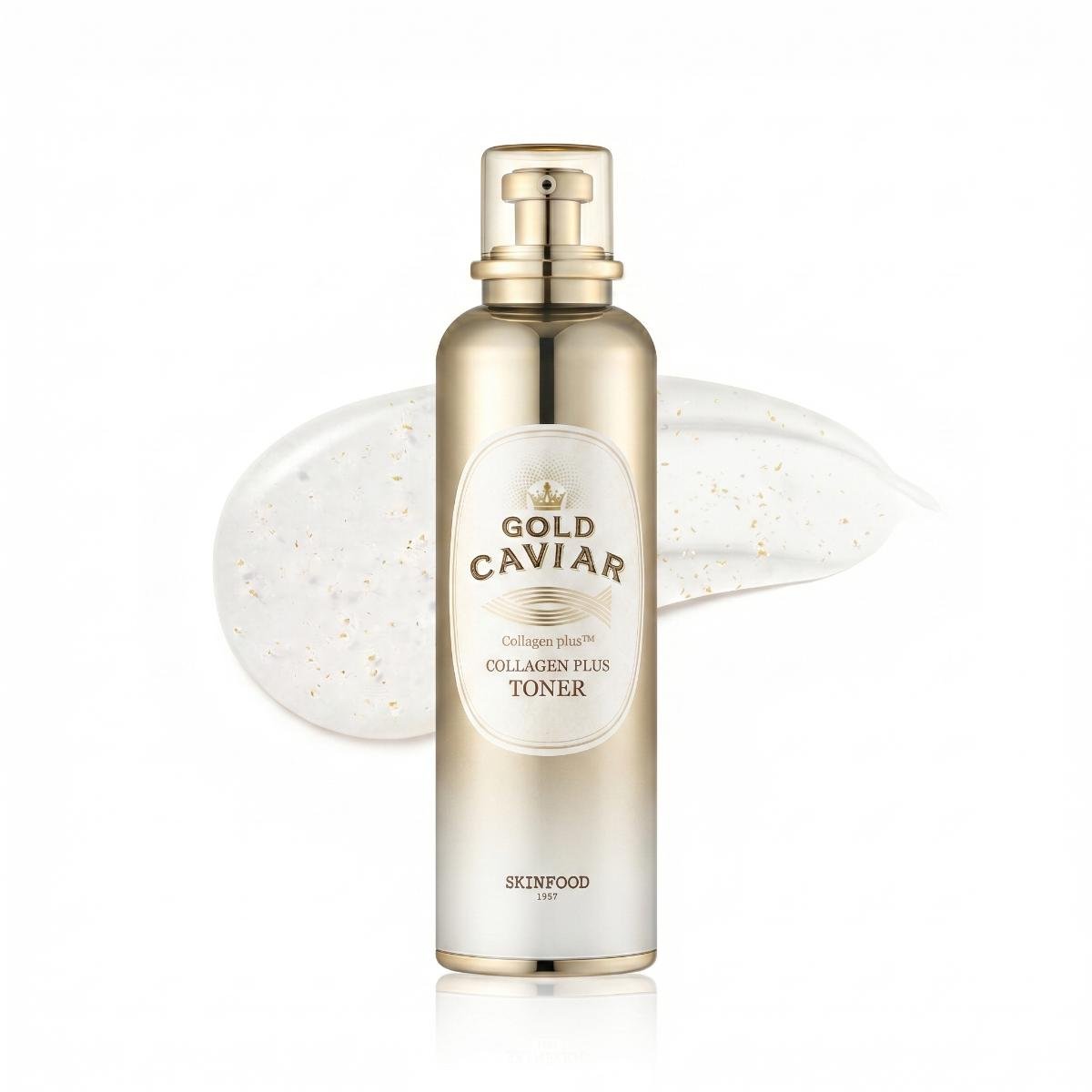 SKINFOOD Gold Caviar Collagen Plus Toner 120ml - AHVTE