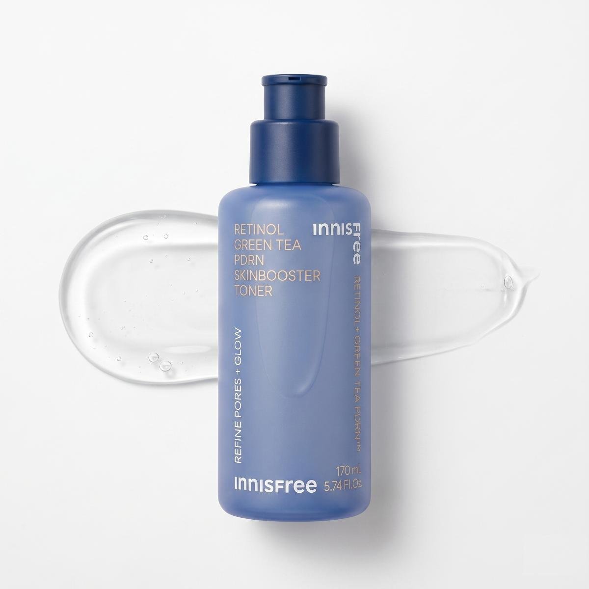 Innisfree Retinol Green Tea PDRN Skin Booster Toner 170ml - AHVTE