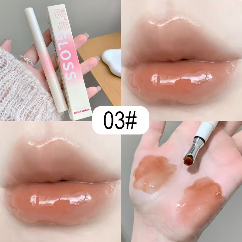 Kakashow Waterproof Moisturizing Lip Gloss & Tinted Lip Oil