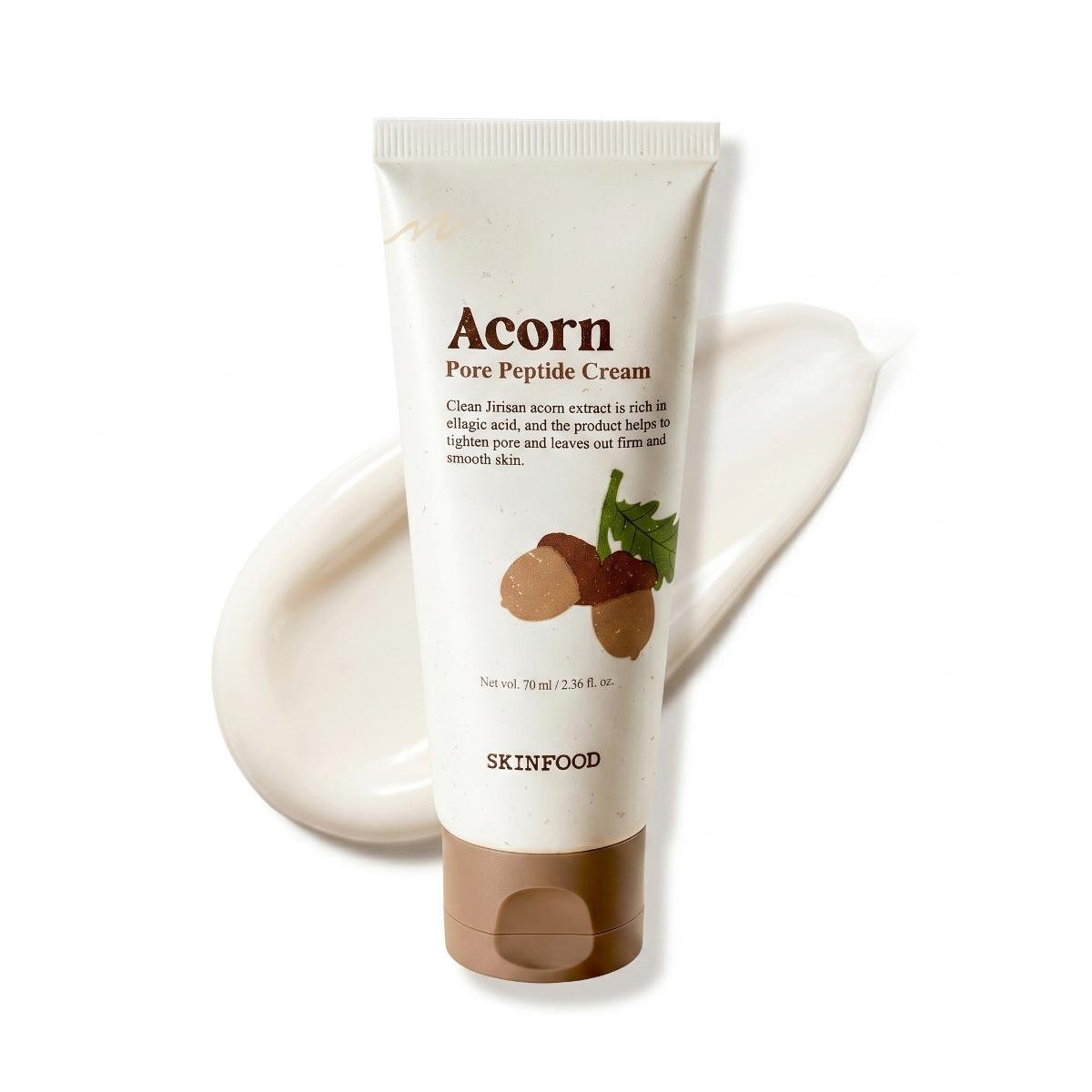SKINFOOD Acorn Pore Peptide Cream 70ml - AHVTE