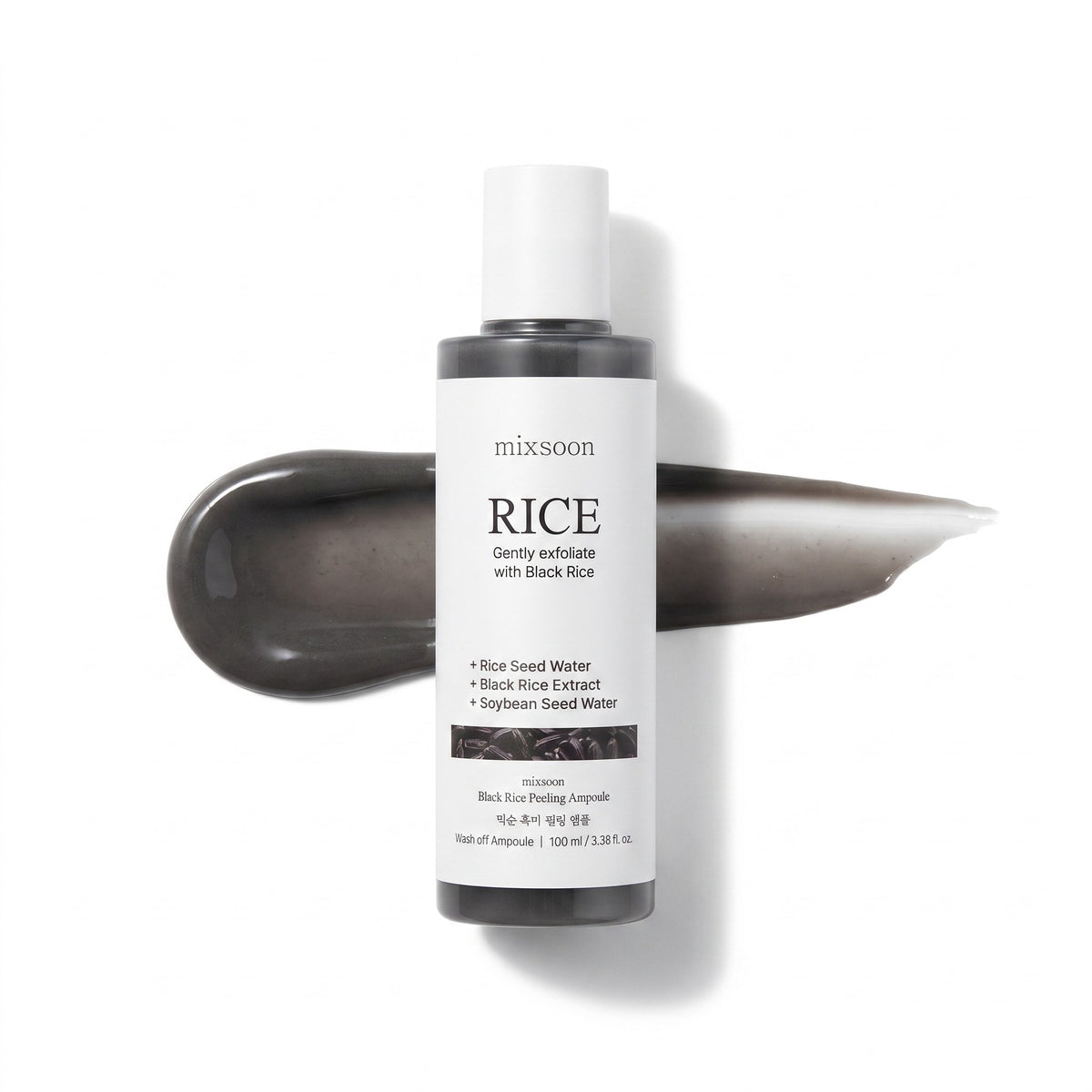mixsoon Black Rice Peeling Ampoule 100ml - AHVTE