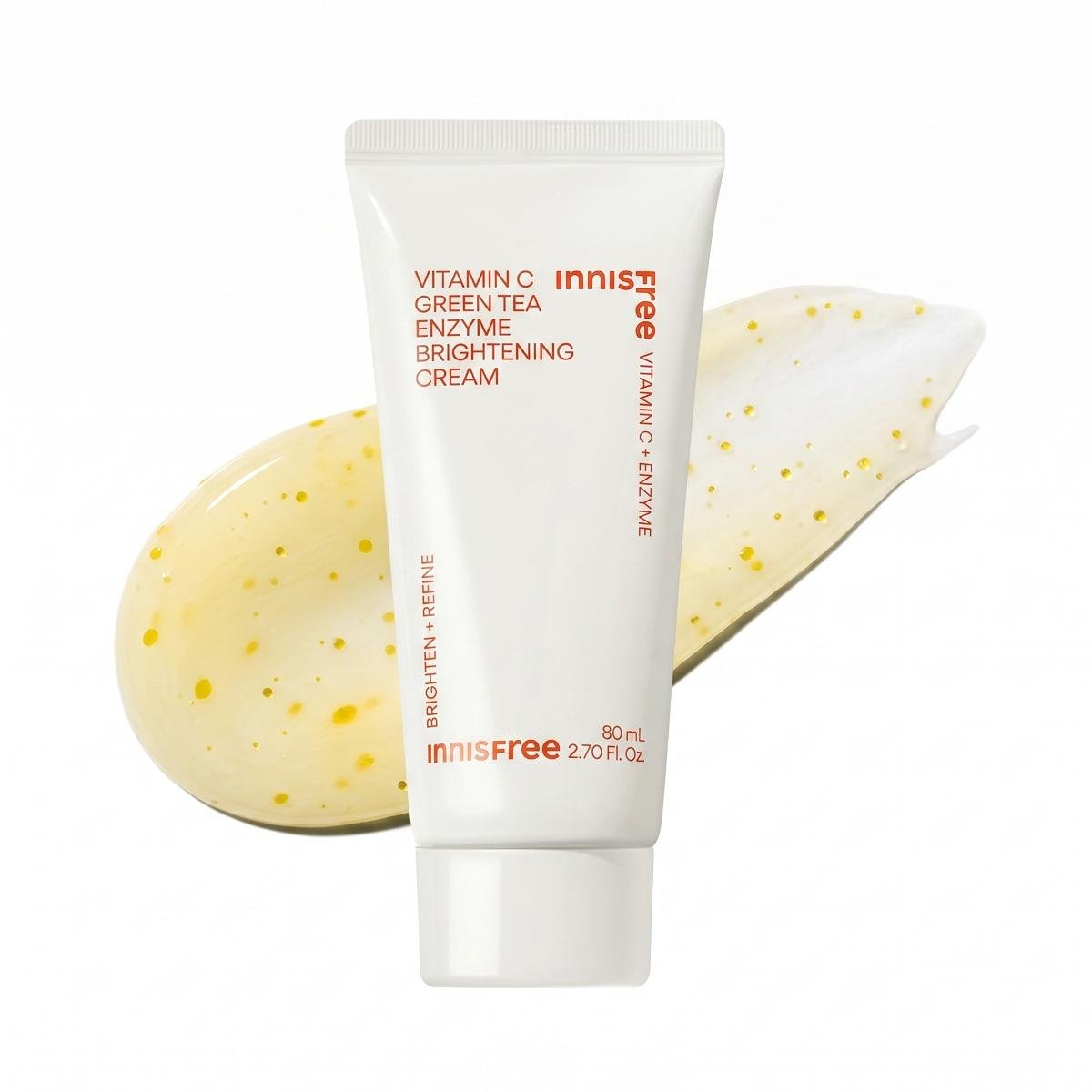 Innisfree Vitamin C Green Tea Enzyme Brightening Cream 80ml - AHVTE