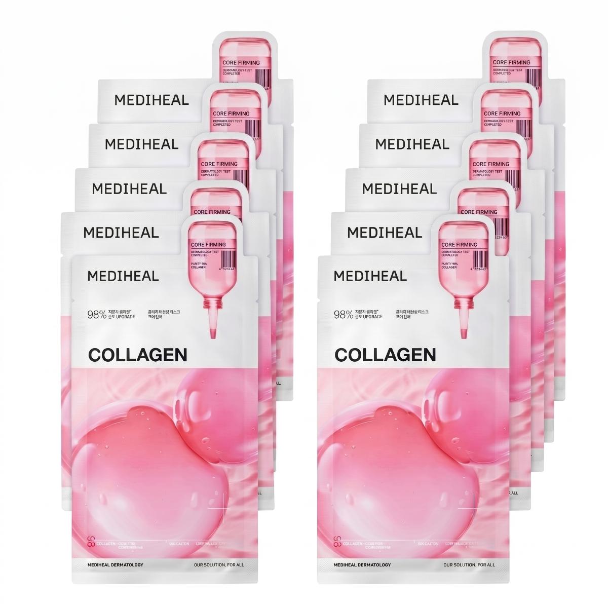 MEDIHEAL Collagen Essential Mask 10 Sheets - AHVTE