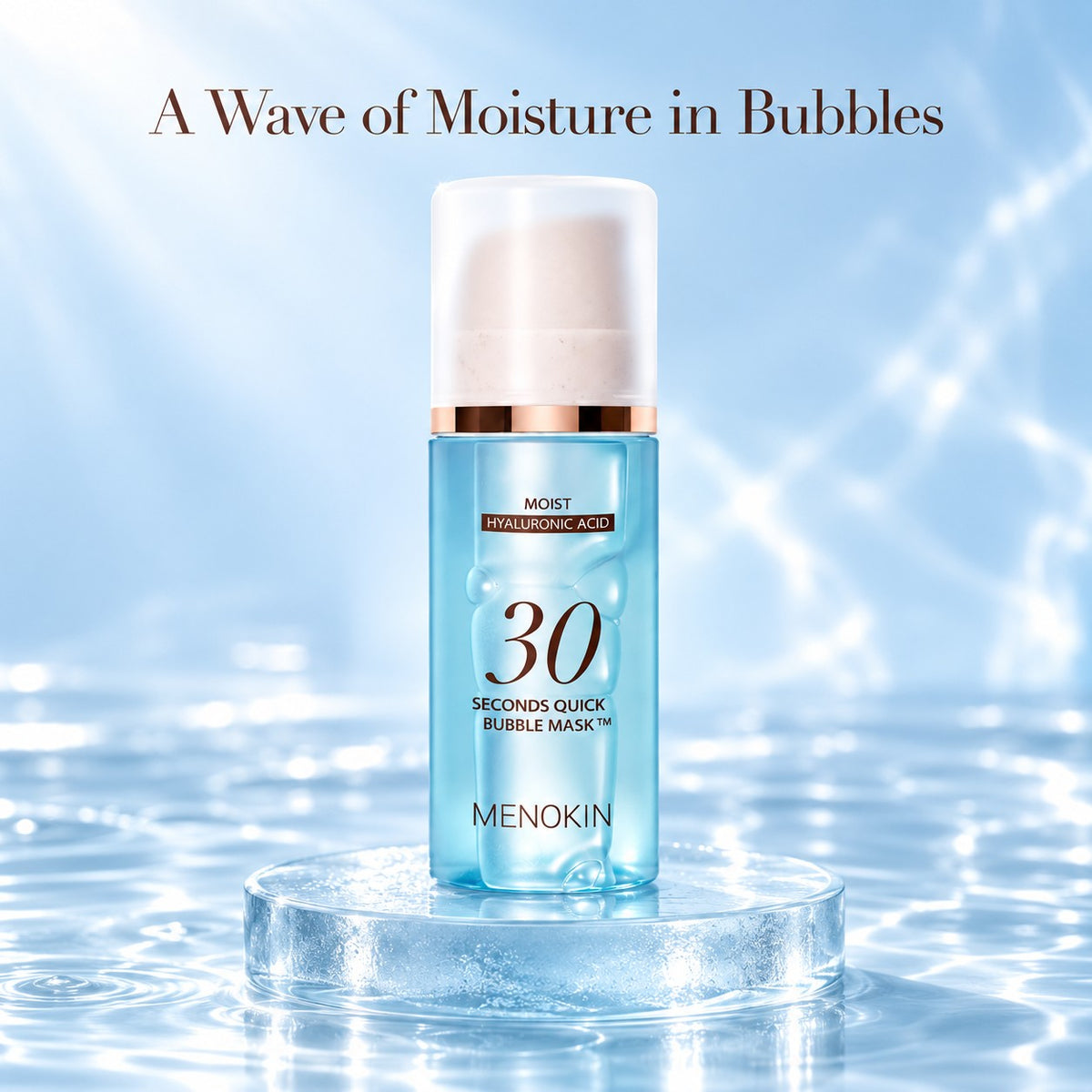 MENOKIN 30Seconds Quick Bubble Mask Moist 95ml