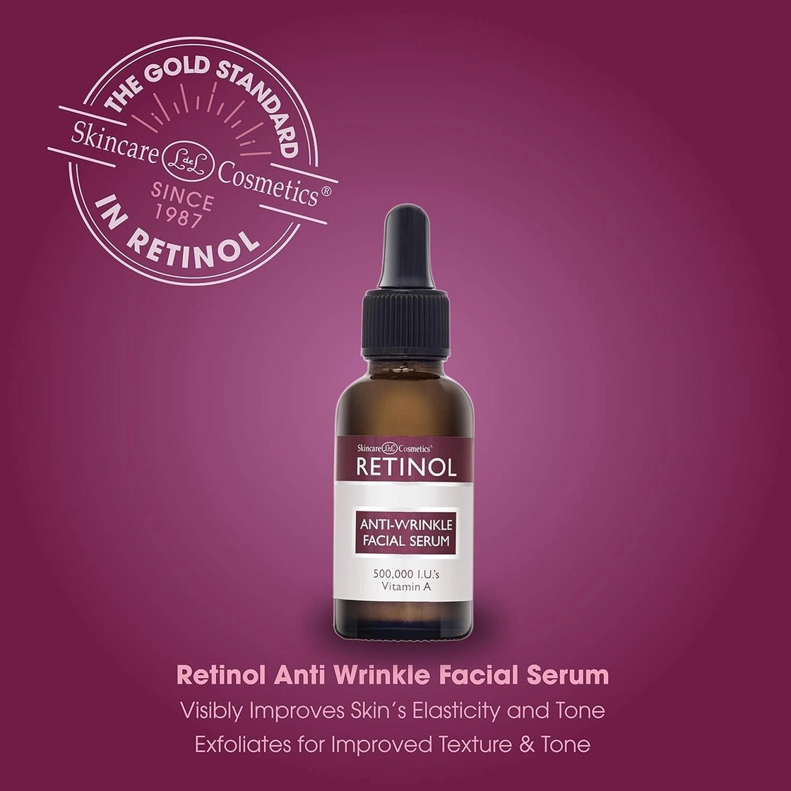 Livaura Retinol Anti-Wrinkle Facial Serum, 30 mL