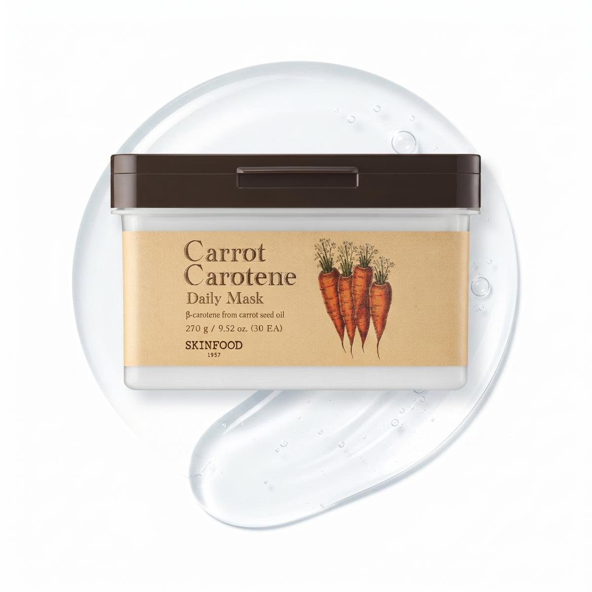 SKINFOOD Carrot Carotene Daily Mask 30 Sheets - AHVTE