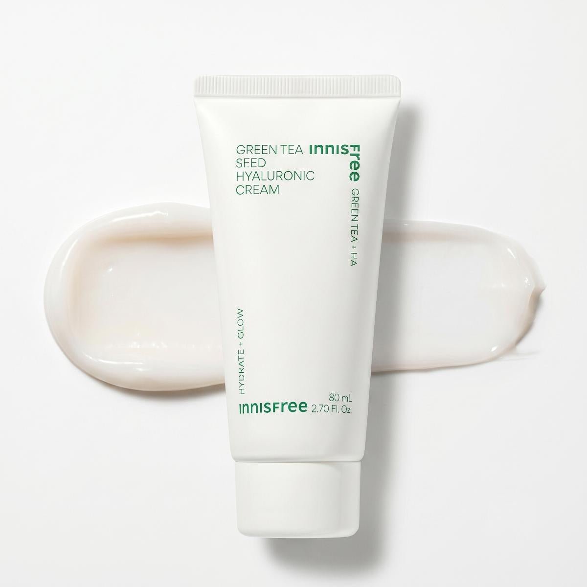 Innisfree Green Tea Hyaluronic Moisturizing Cream 80ml - AHVTE