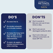 Livaura Retinol Men's Facial Wipes, 60 Count