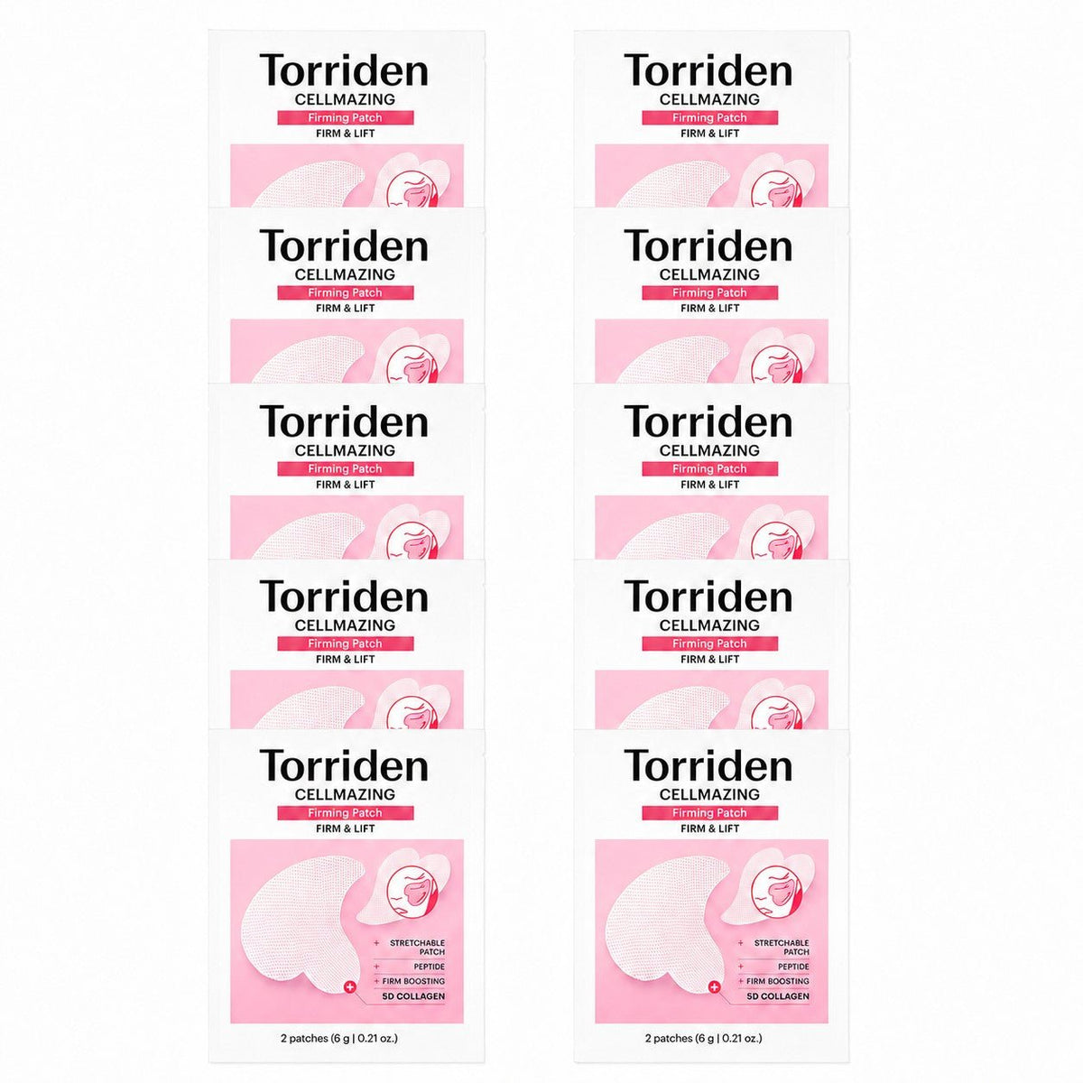 Torriden CELLMAZING Firm & Lift Firming Patch 10 Patches - AHVTE