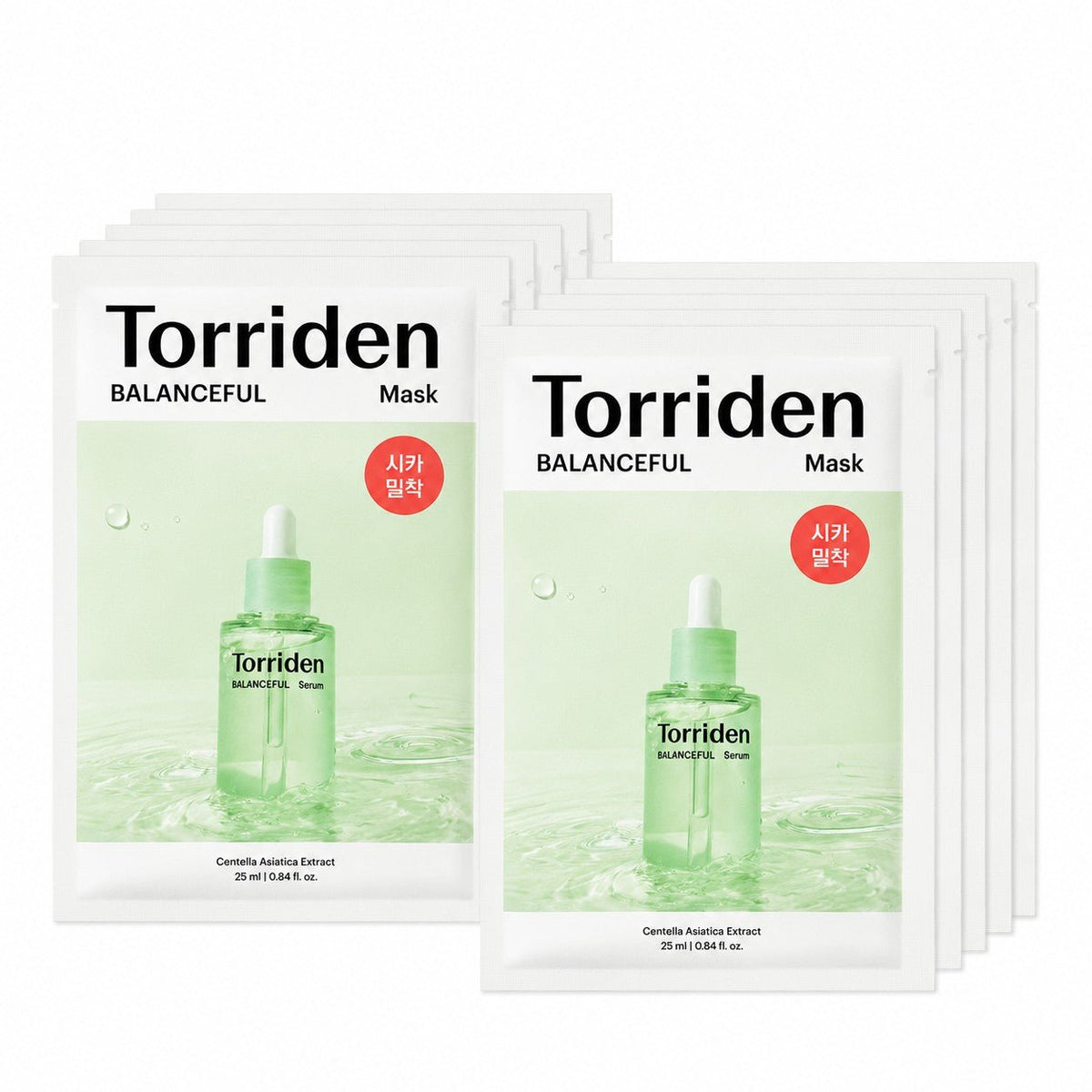 Torriden BALANCEFUL Cica Calming Mask 10 Sheets - AHVTE
