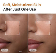 Honey Sugar Food Mask 4.23 oz - Skin appearance before and after