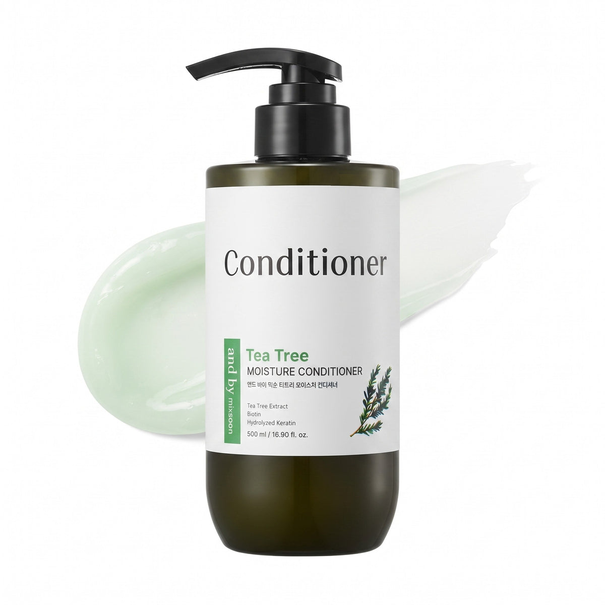 and by Mixsoon Tea Tree Moisture Conditioner 500ml - AHVTE