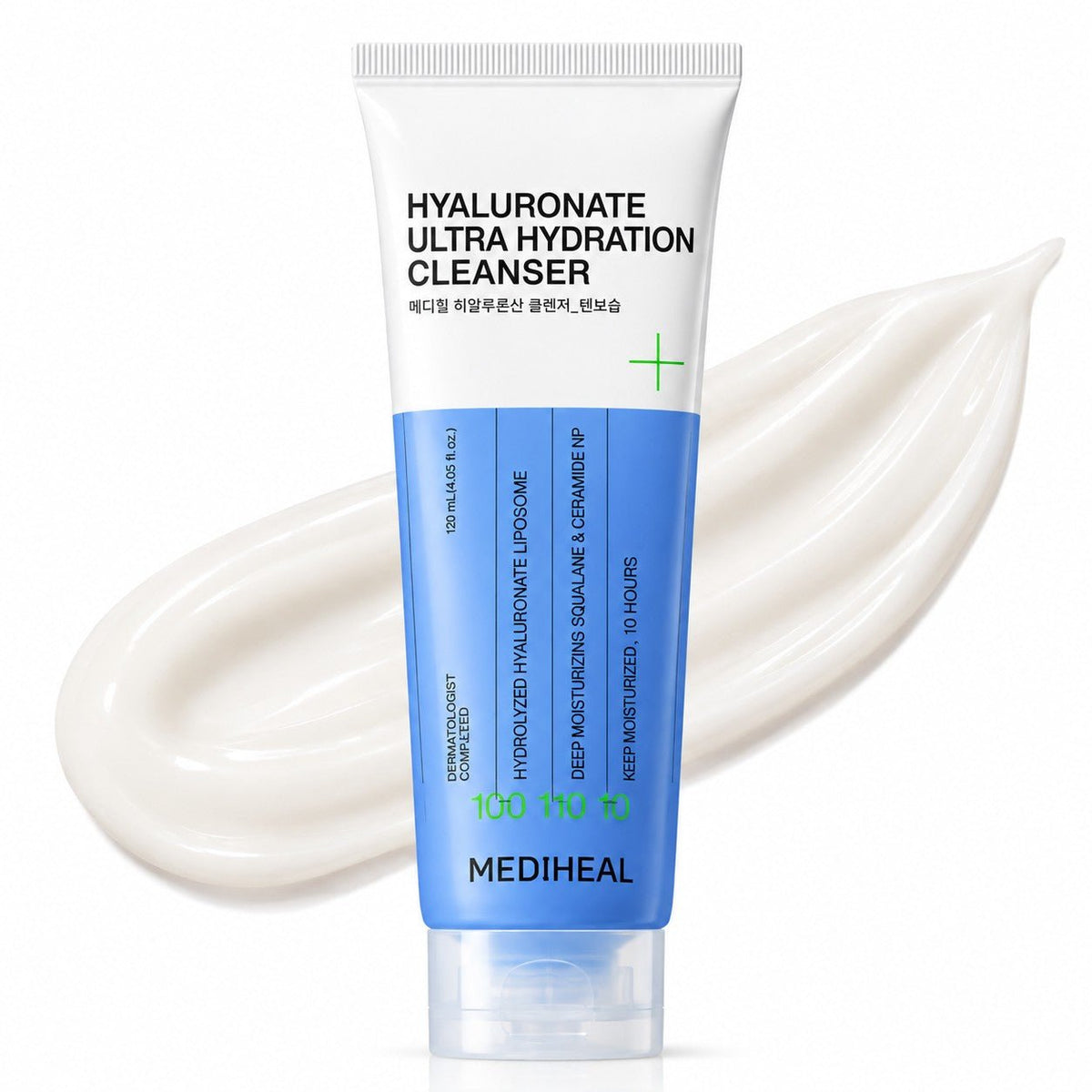 MEDIHEAL Hyaluronate Ultra Hydration Cleansing Foam 120ml - AHVTE