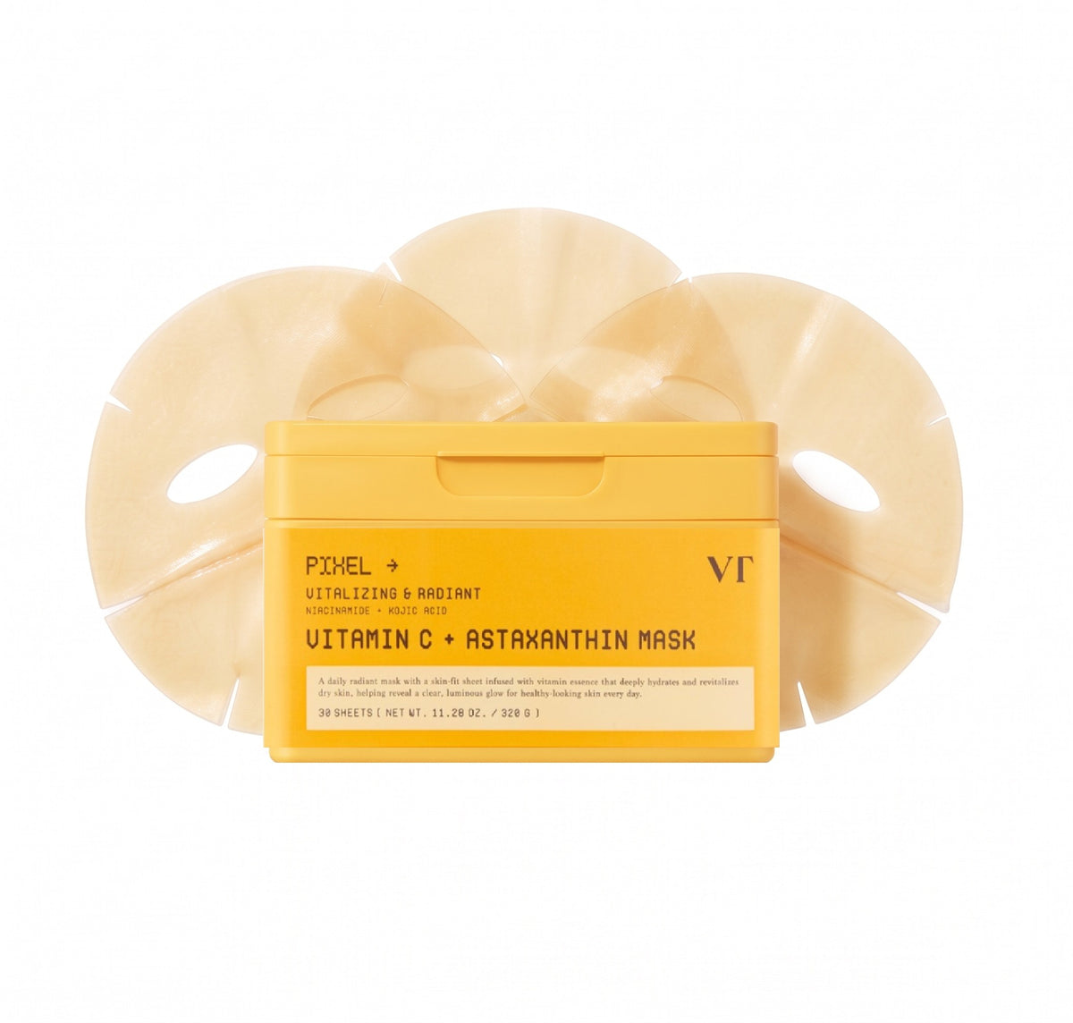 VT Vitamin C Astaxanthin Mask 30 Sheets - AHVTE