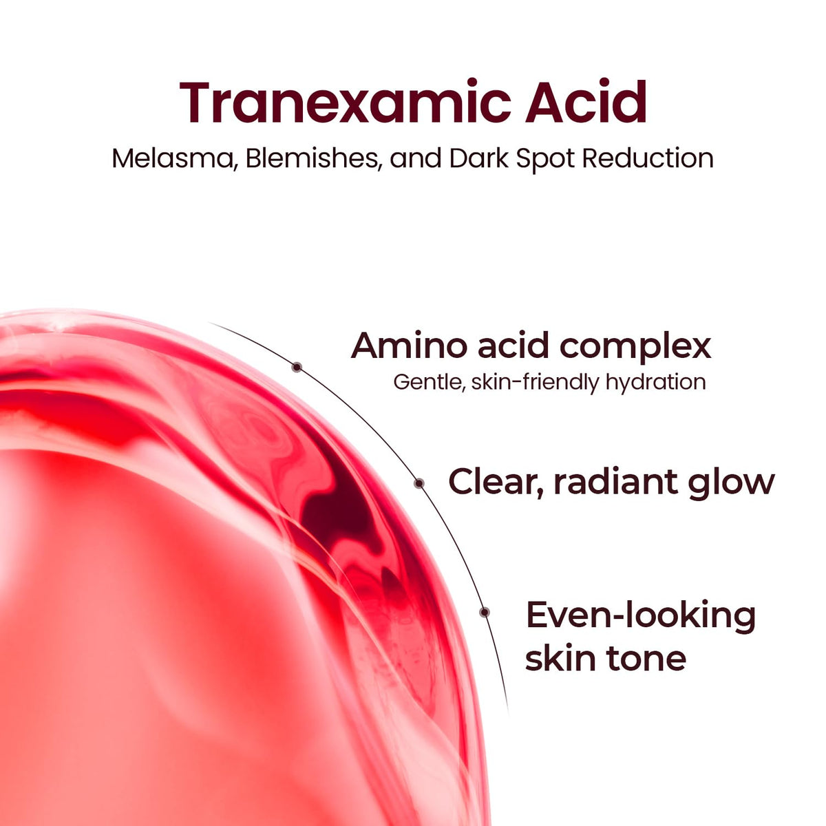 Red Bean TXA Food Mask 4.23 oz - Tranexamic acid ingredient benefits