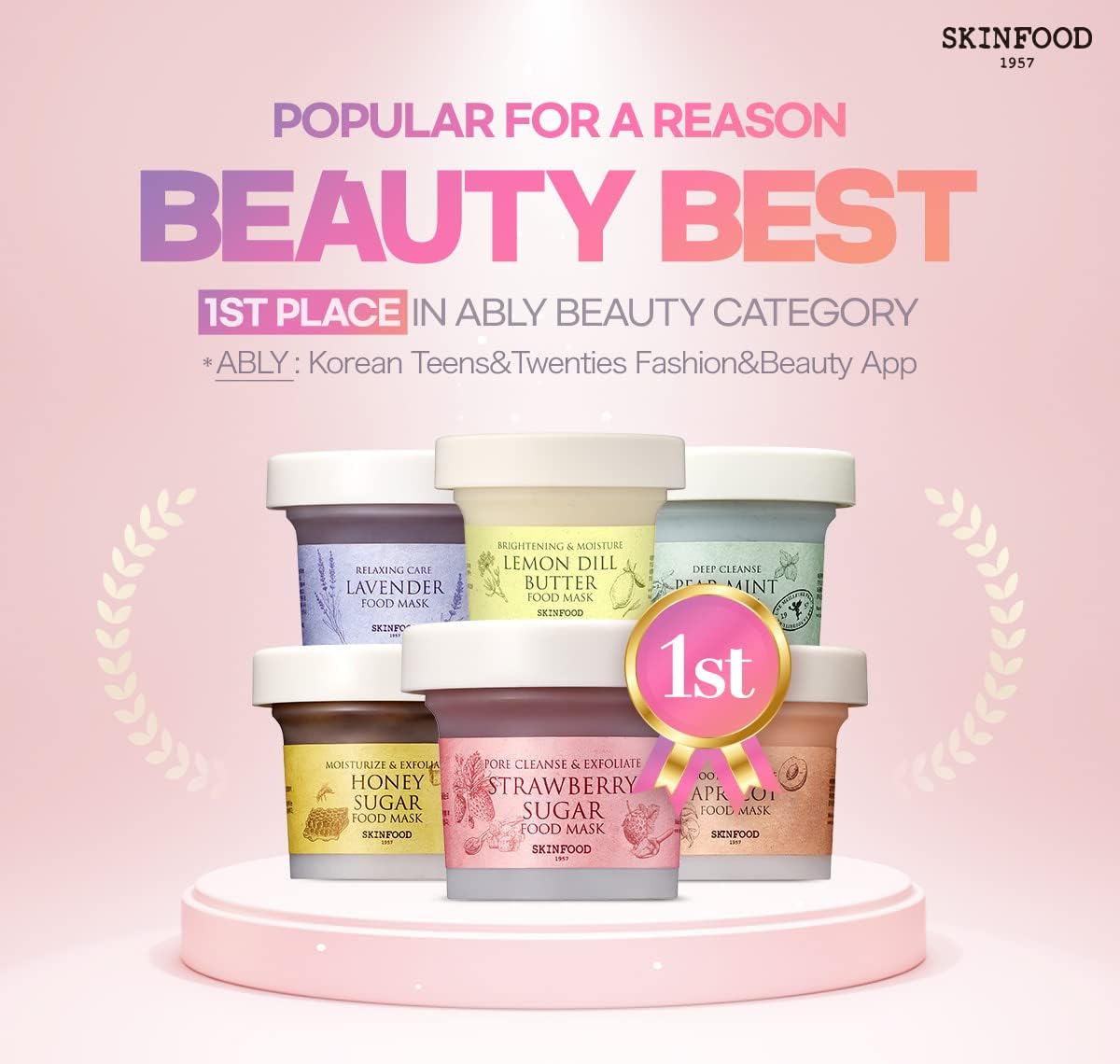 SKINFOOD Lavender Food Mask - Food mask range award