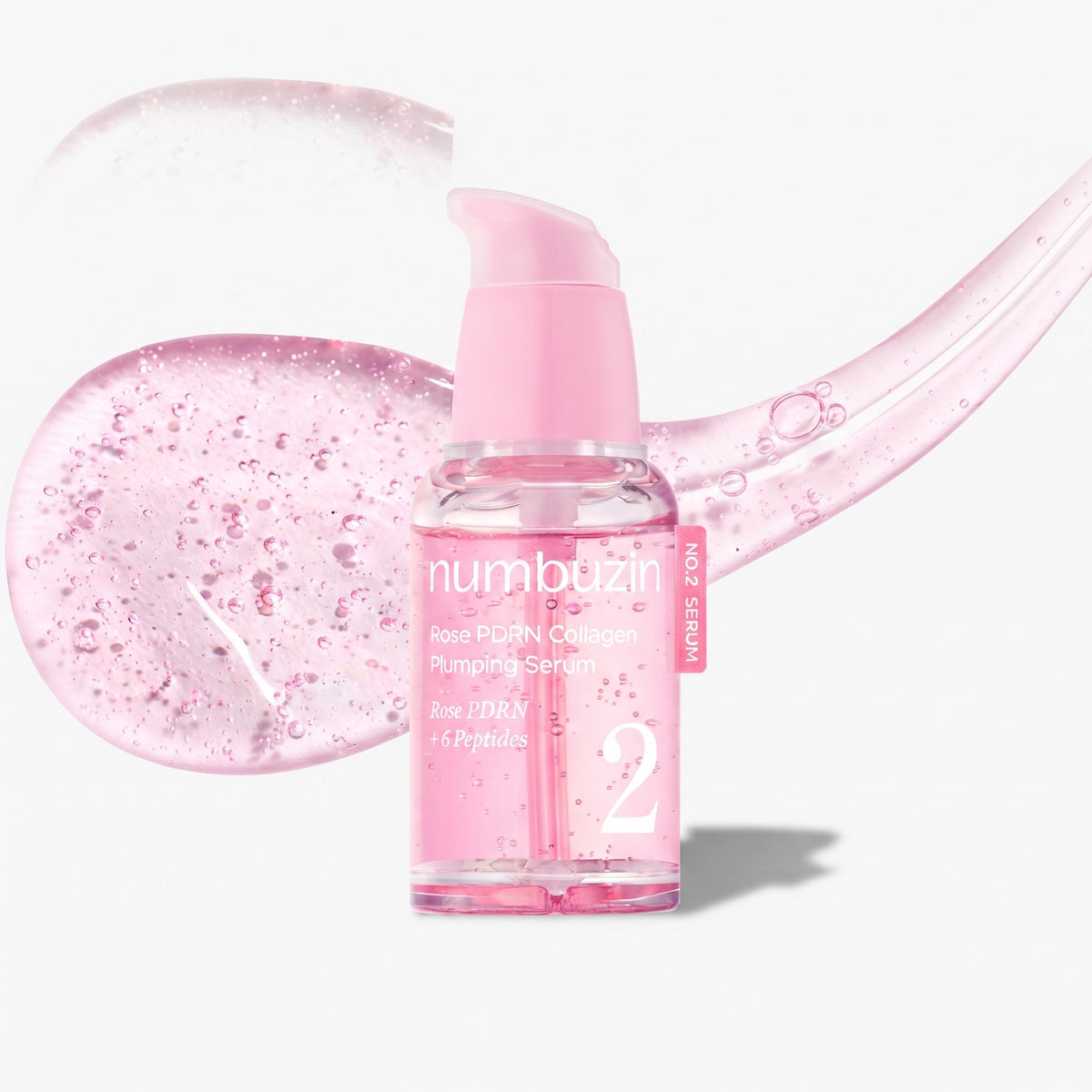 numbuzin No.2 Rose PDRN Collagen Plumping Serum 30ml - AHVTE