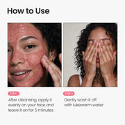 SKINFOOD Strawberry Food Mask - How to use