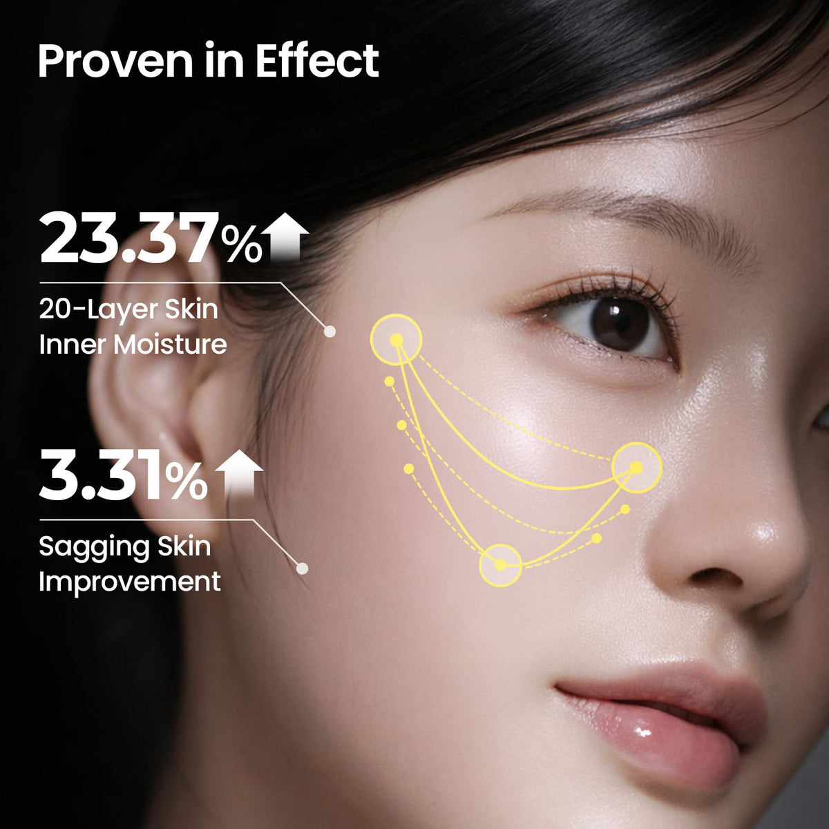 SKINFOOD Banana PDRN Booster Serum 80mL: manufacturer moisture and elasticity test results