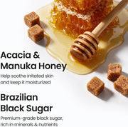 SKINFOOD Honey Food Mask - Honey and black sugar ingredients