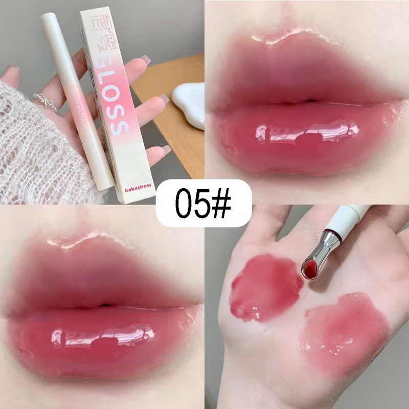 Kakashow Waterproof Moisturizing Lip Gloss & Tinted Lip Oil