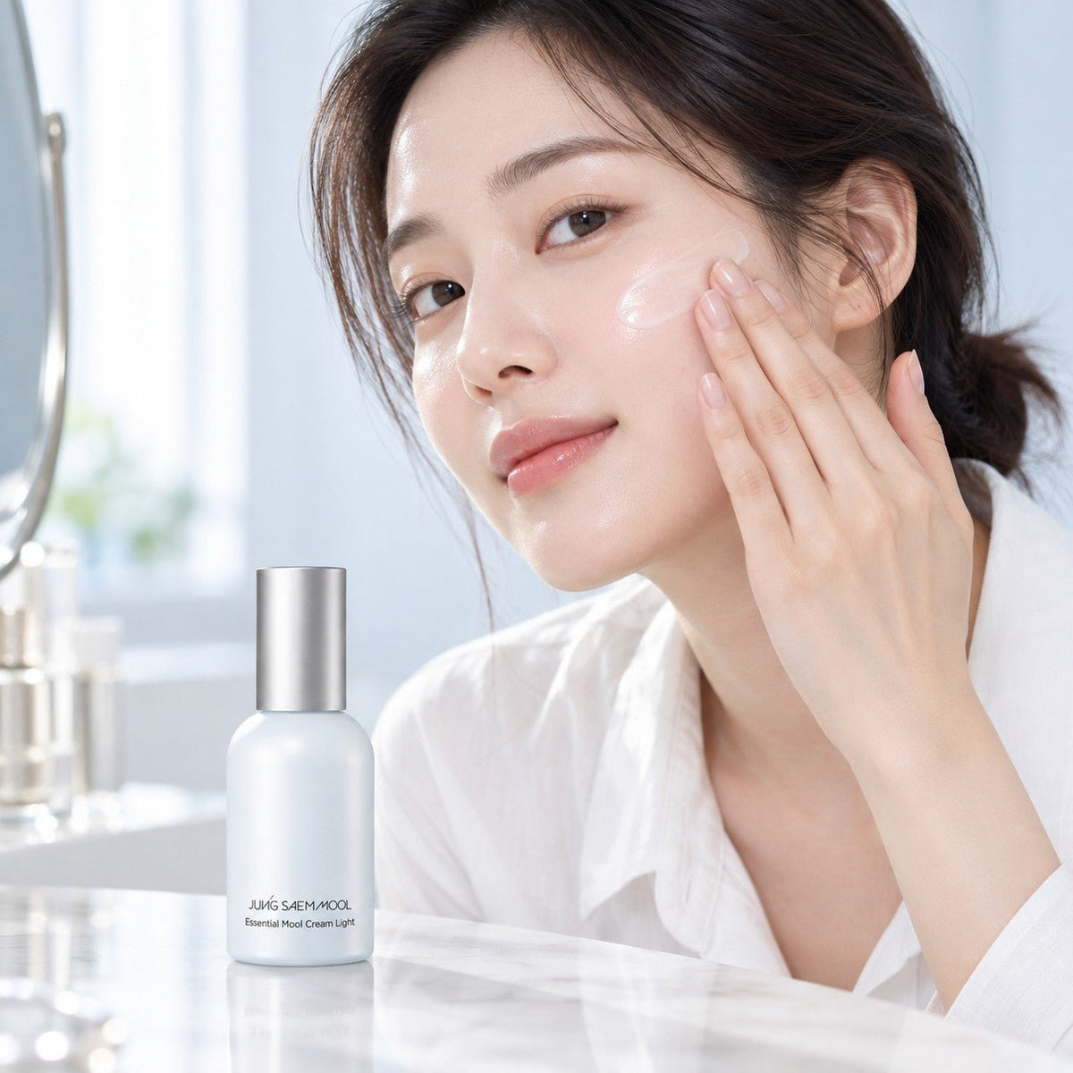 JUNGSAEMMOOL Essential Mool Cream Light 50ml - AHVTE