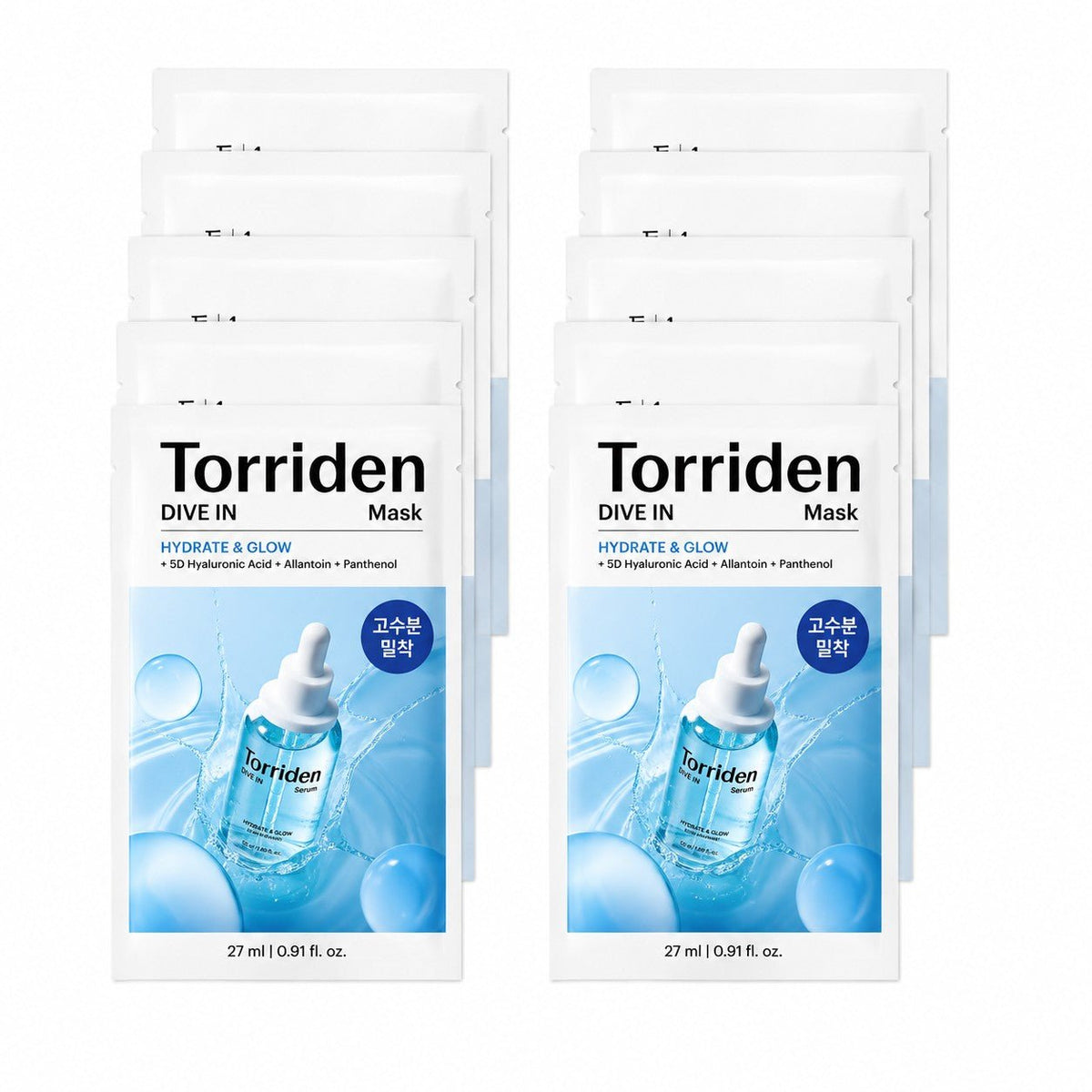 Torriden DIVE IN Low Molecular Hyaluronic Acid Mask 10 Sheets - AHVTE