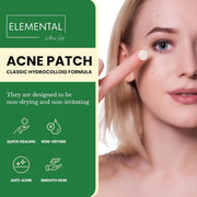 Elemental Wellness Hydrocolloid Acne Patches, 36 Count