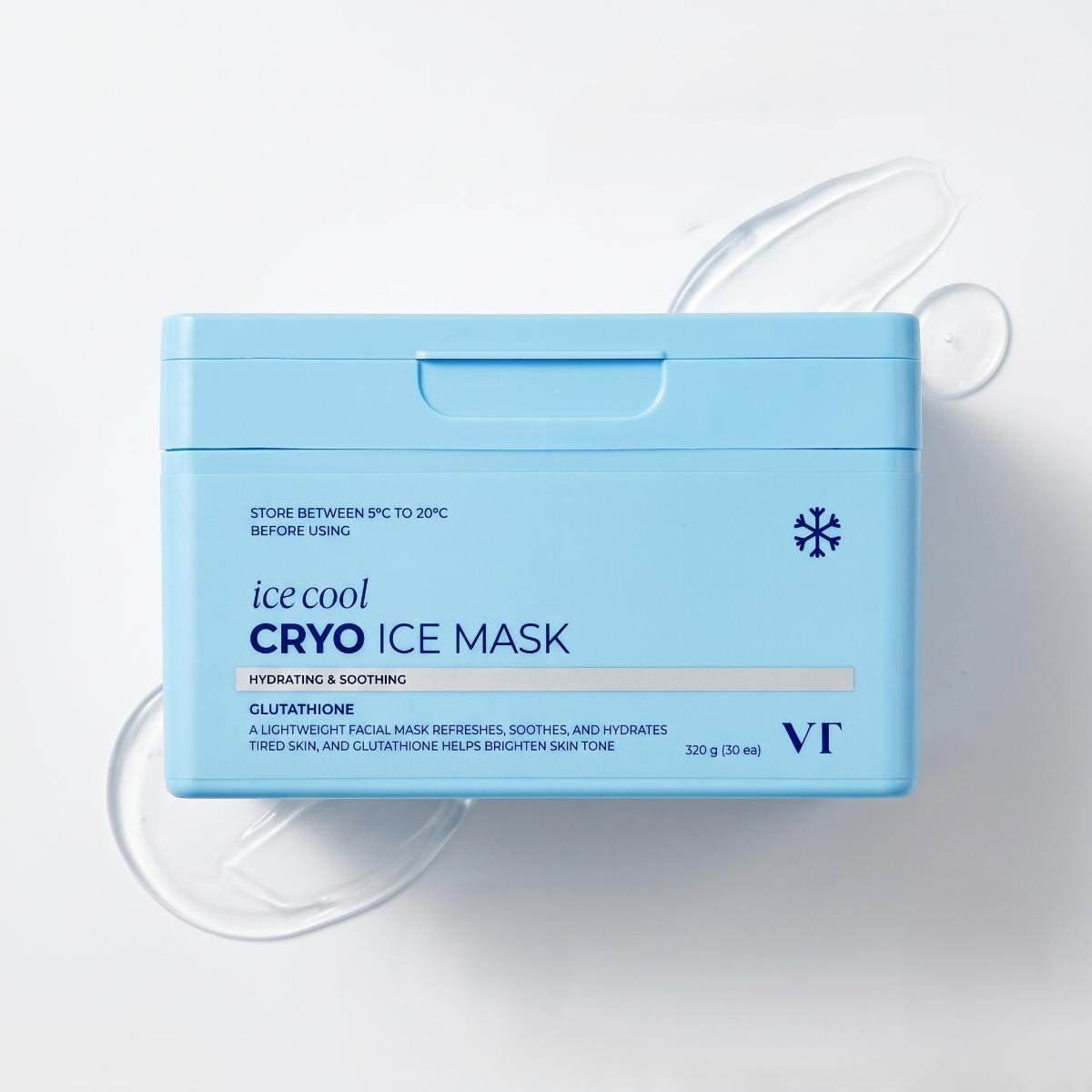 VT Cryo Ice Mask 30 Sheets - AHVTE