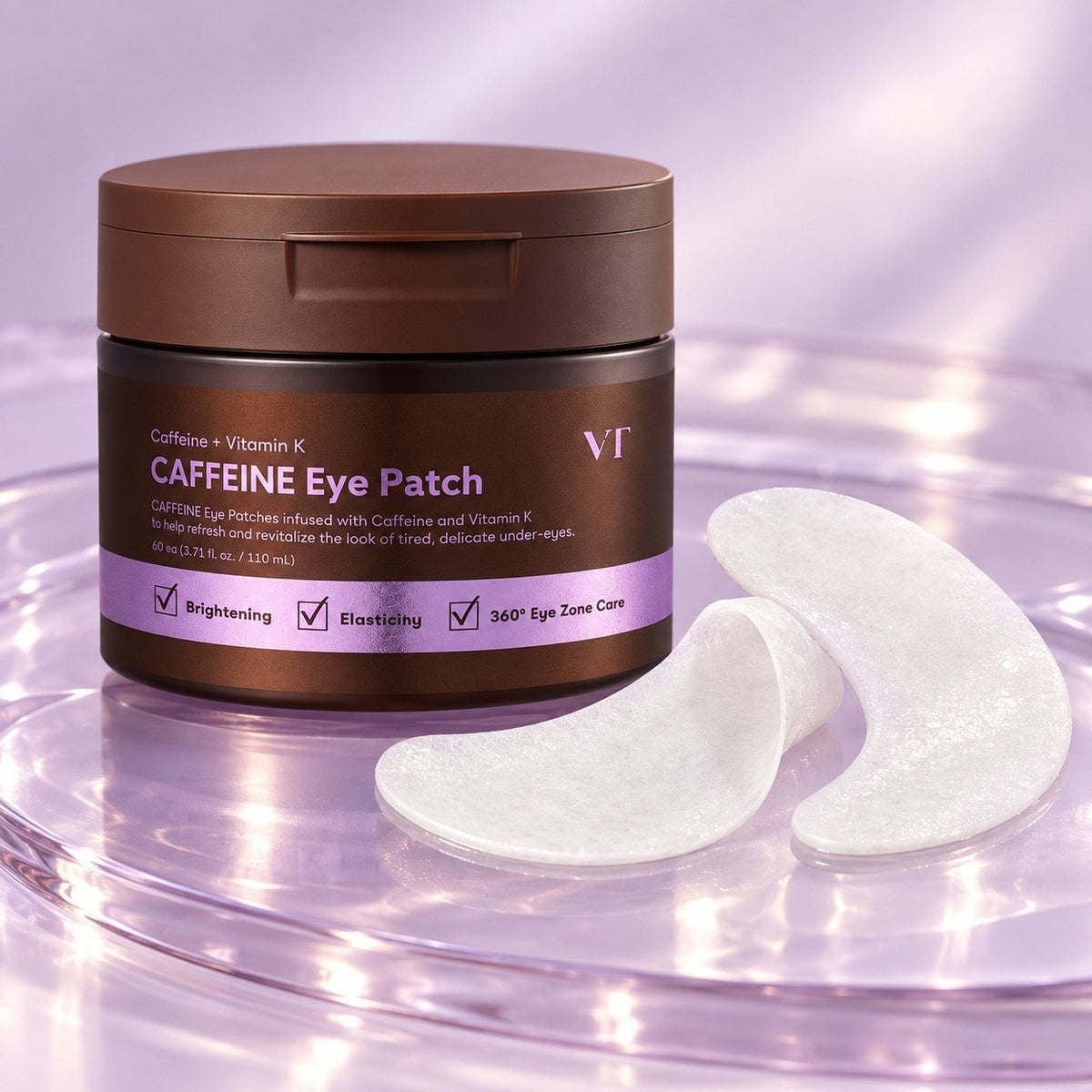 VT Caffeine Eye Patch 60 Pads - AHVTE