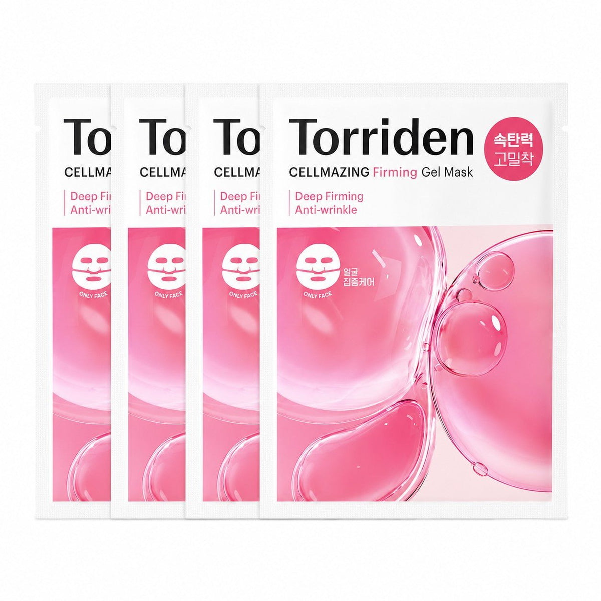 Torriden CELLMAZING Low Molecular Collagen Firming Gel Mask 4 Sheets - AHVTE