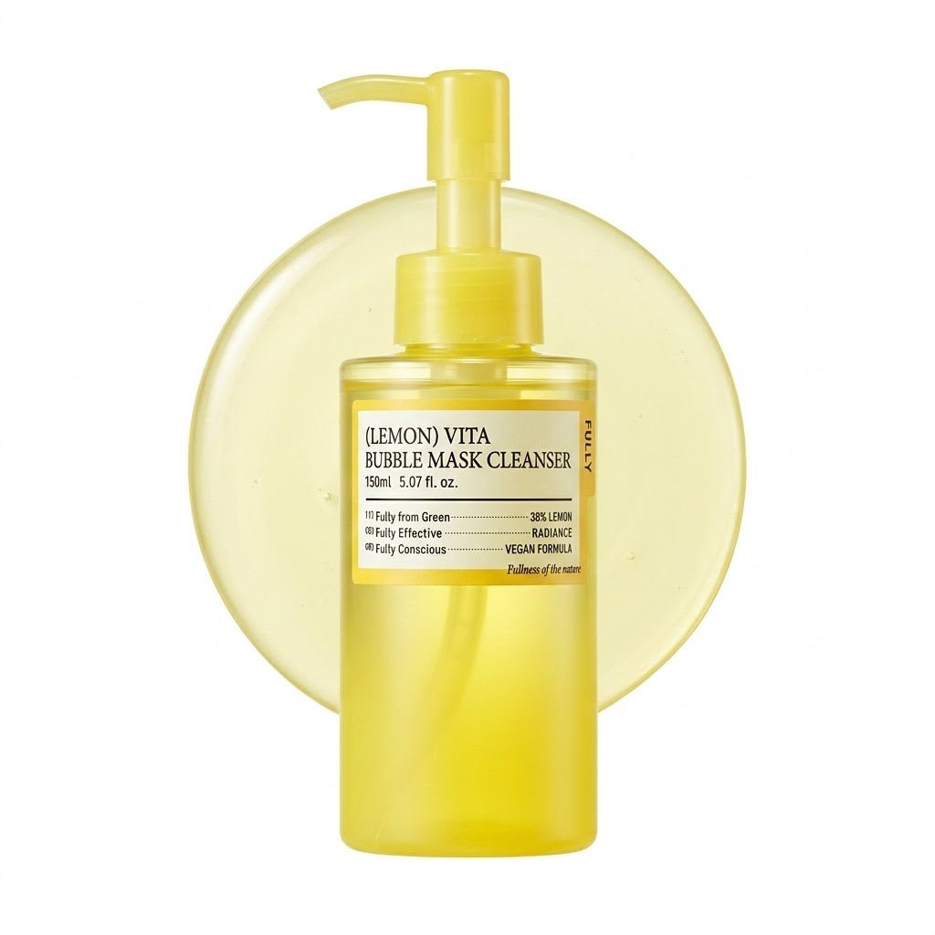 FULLY Lemon Vita Bubble Pack Cleanser 150ml - AHVTE