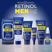 Livaura Retinol Men's Indivdually Wrapped Micellar Cleansing Wipes