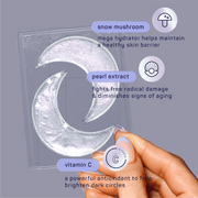 SpaLife Stargazing Brightening Hydrogel Eye Patches, 8 Pairs - AHVTE