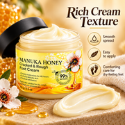 Foot Cream for Dry Cracked Heels with Manuka Honey